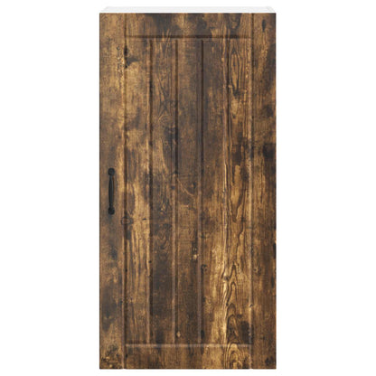 Wall Cabinet LUCCA Smoked Oak 50 x 31 x 100 cm Engineered Wood