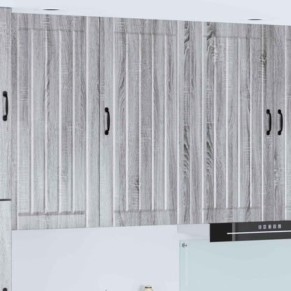 Wall Cabinet LUCCA Grey Sonoma 50 x 31 x 100 cm Engineered Wood