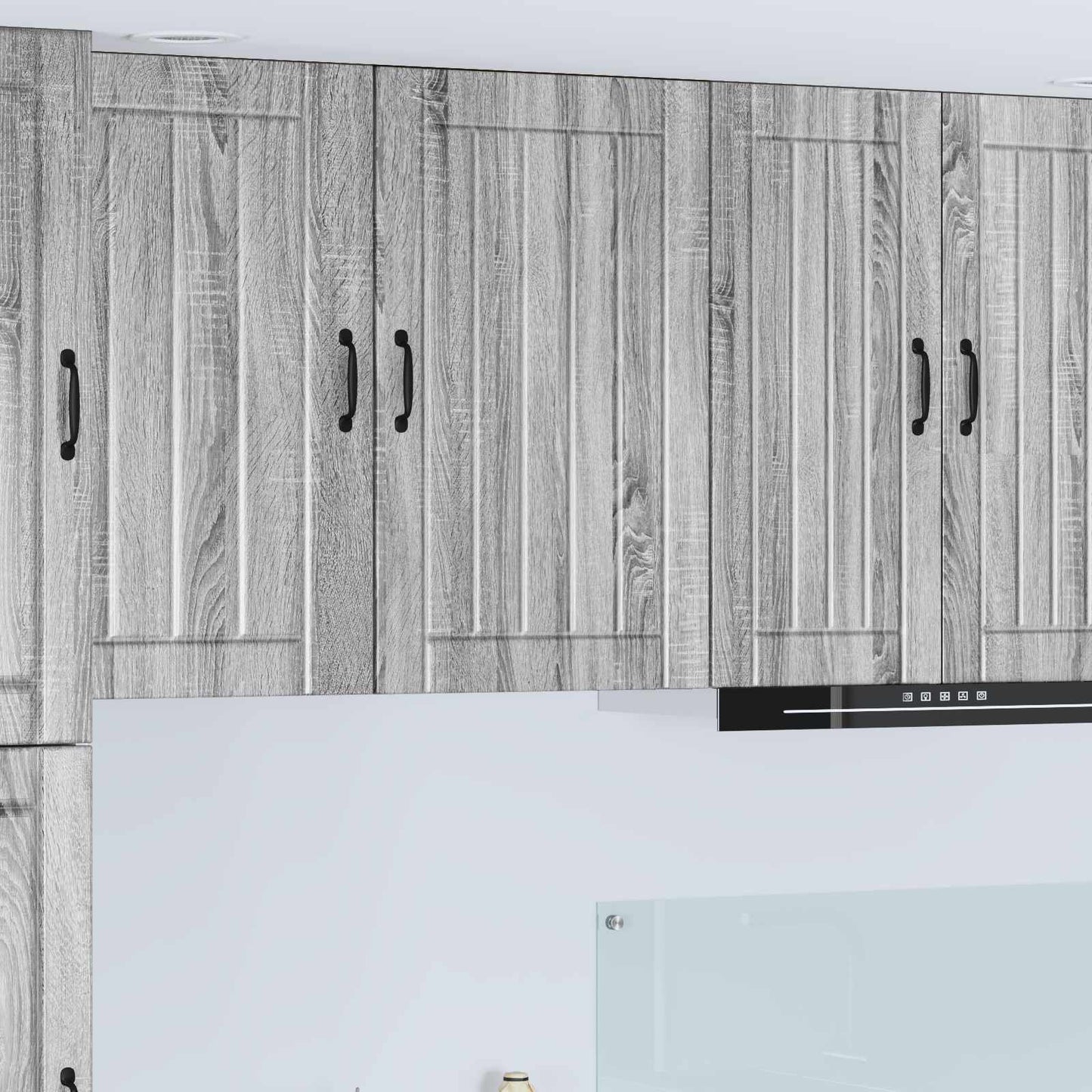 Wall Cabinet LUCCA Grey Sonoma 50 x 31 x 100 cm Engineered Wood