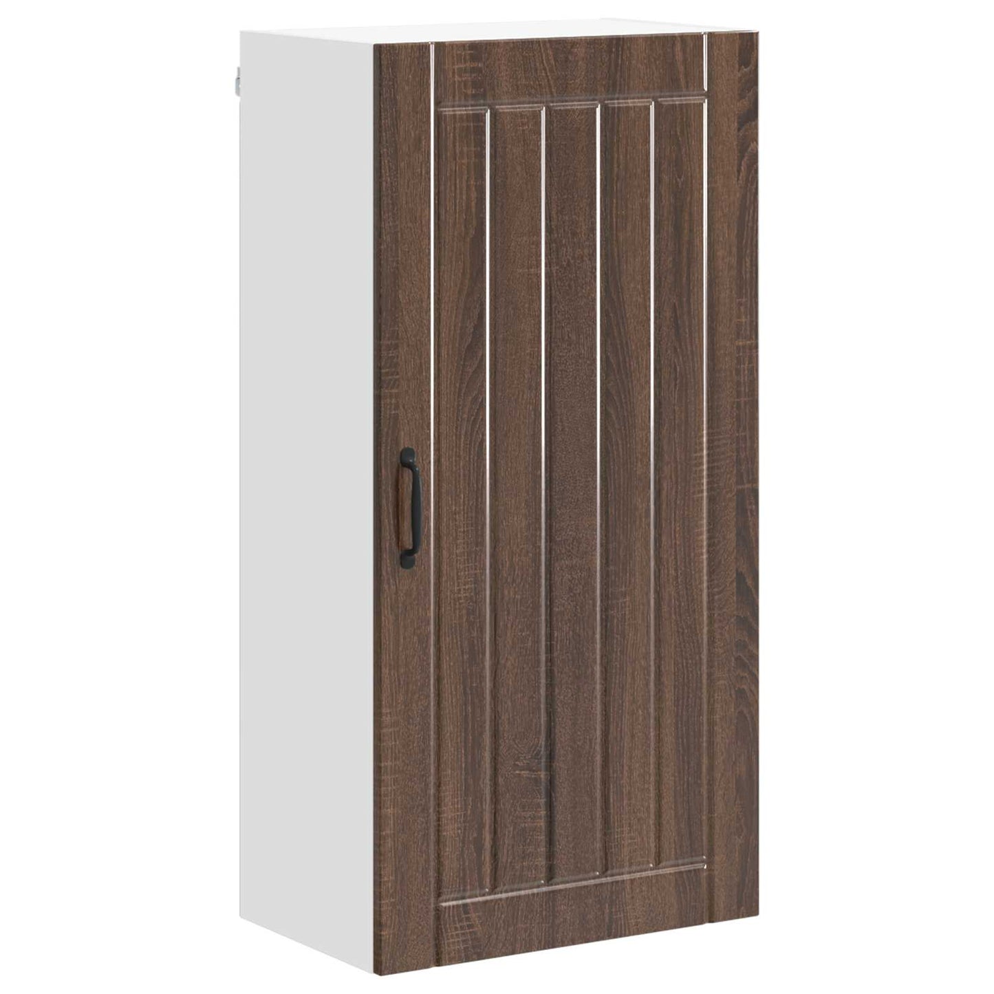 Wall Cabinet LUCCA Brown Oak 50 x 31 x 100 cm Engineered Wood