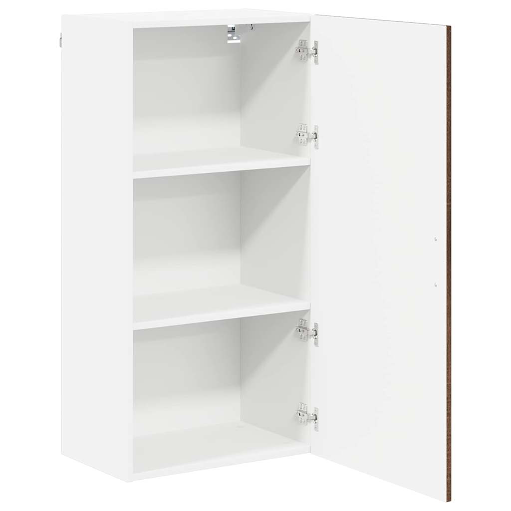 Wall Cabinet LUCCA Brown Oak 50 x 31 x 100 cm Engineered Wood