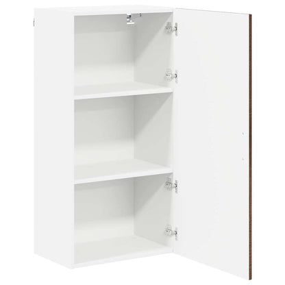 Wall Cabinet LUCCA Brown Oak 50 x 31 x 100 cm Engineered Wood