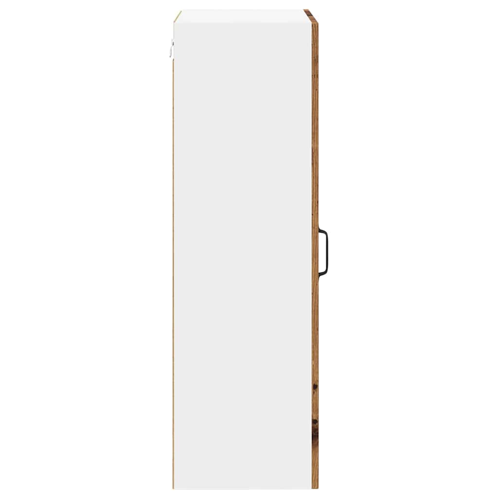Wall Cabinet LUCCA Old Wood 50 x 31 x 100 cm Engineered Wood