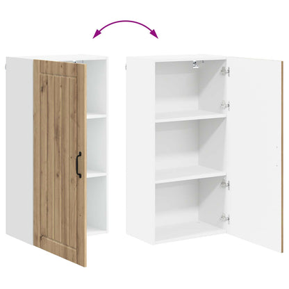 Wall Cabinet LUCCA Artisan Oak 50 x 31 x 100 cm Engineered Wood
