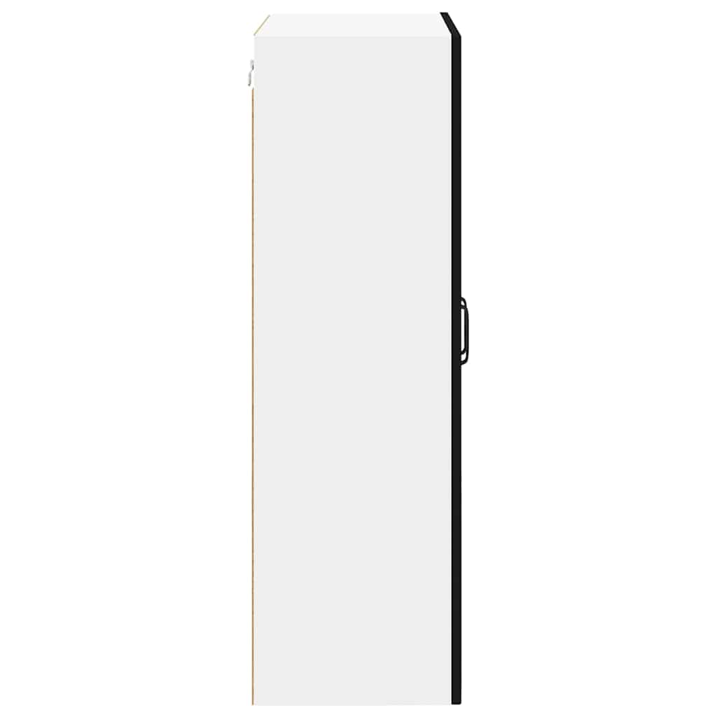 Wall Cabinet LUCCA Black 60 x 31 x 100 cm Engineered Wood