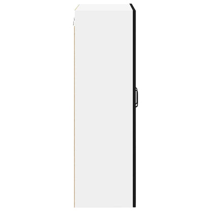 Wall Cabinet LUCCA Black 60 x 31 x 100 cm Engineered Wood