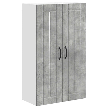 Wall Cabinet LUCCA Concrete Grey 60 x 31 x 100 cm