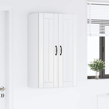 Wall Cabinet LUCCA High Gloss White 60 x 31 x 100 cm