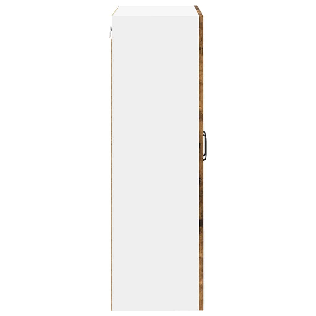 Wall Cabinet LUCCA Smoked Oak 60 x 31 x 100 cm Engineered Wood