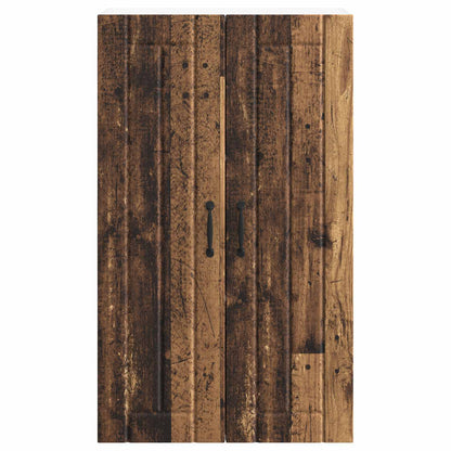 Wall Cabinet LUCCA Old Wood 60 x 31 x 100 cm Engineered Wood