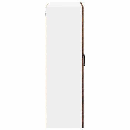 Wall Cabinet LUCCA Old Wood 60 x 31 x 100 cm Engineered Wood