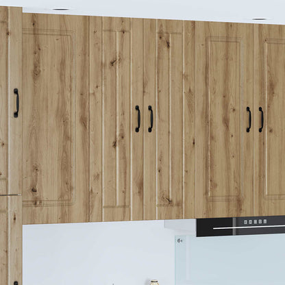 Wall Cabinet LUCCA Artisan Oak 60 x 31 x 100 cm Engineered Wood