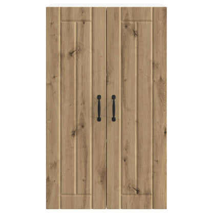 Wall Cabinet LUCCA Artisan Oak 60 x 31 x 100 cm Engineered Wood