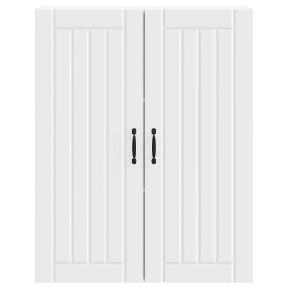 Wall Cabinet LUCCA White 80 x 31 x 100 cm Engineered Wood