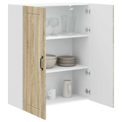 Wall Cabinet LUCCA Sonoma Oak 80 x 31 x 100 cm Engineered Wood