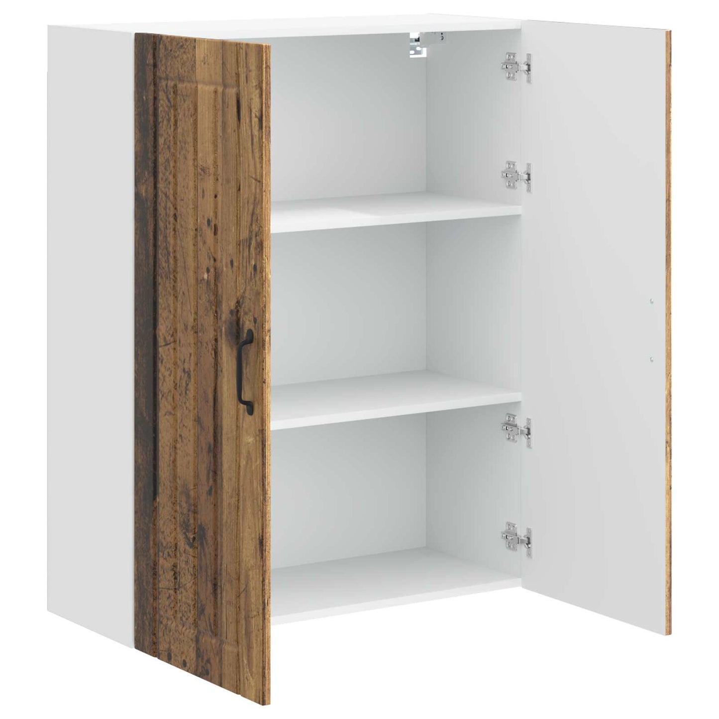 Wall Cabinet LUCCA Old Wood 80 x 31 x 100 cm Engineered Wood