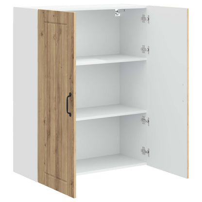 Wall Cabinet LUCCA Artisan Oak 80 x 31 x 100 cm Engineered Wood