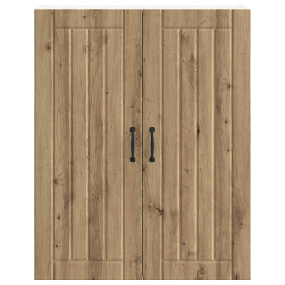 Wall Cabinet LUCCA Artisan Oak 80 x 31 x 100 cm Engineered Wood