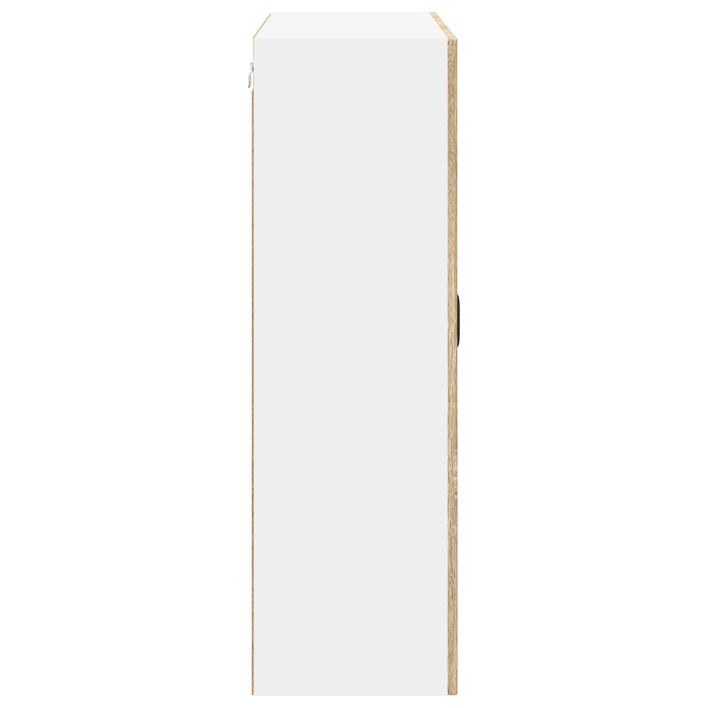Wall Glass Cabinet LUCCA Sonoma Oak 80 x 31 x 100 cm