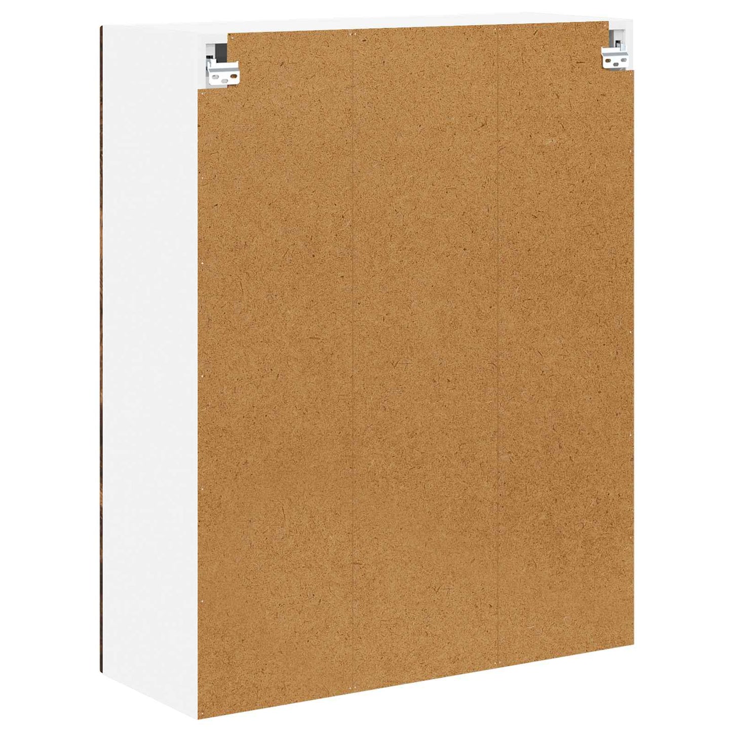 Wall Glass Cabinet LUCCA Smoked Oak 80 x 31 x 100 cm