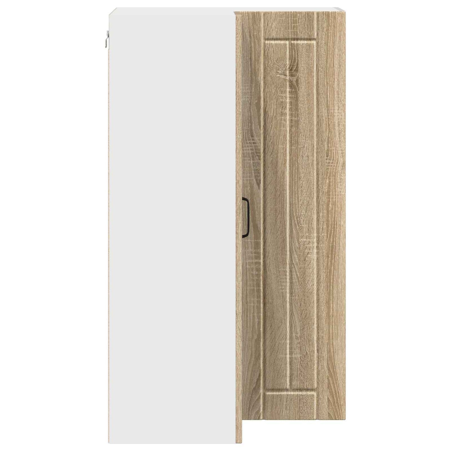 Wall Corner Cabinet LUCCA Sonoma Oak 57 x 57 x 100 cm