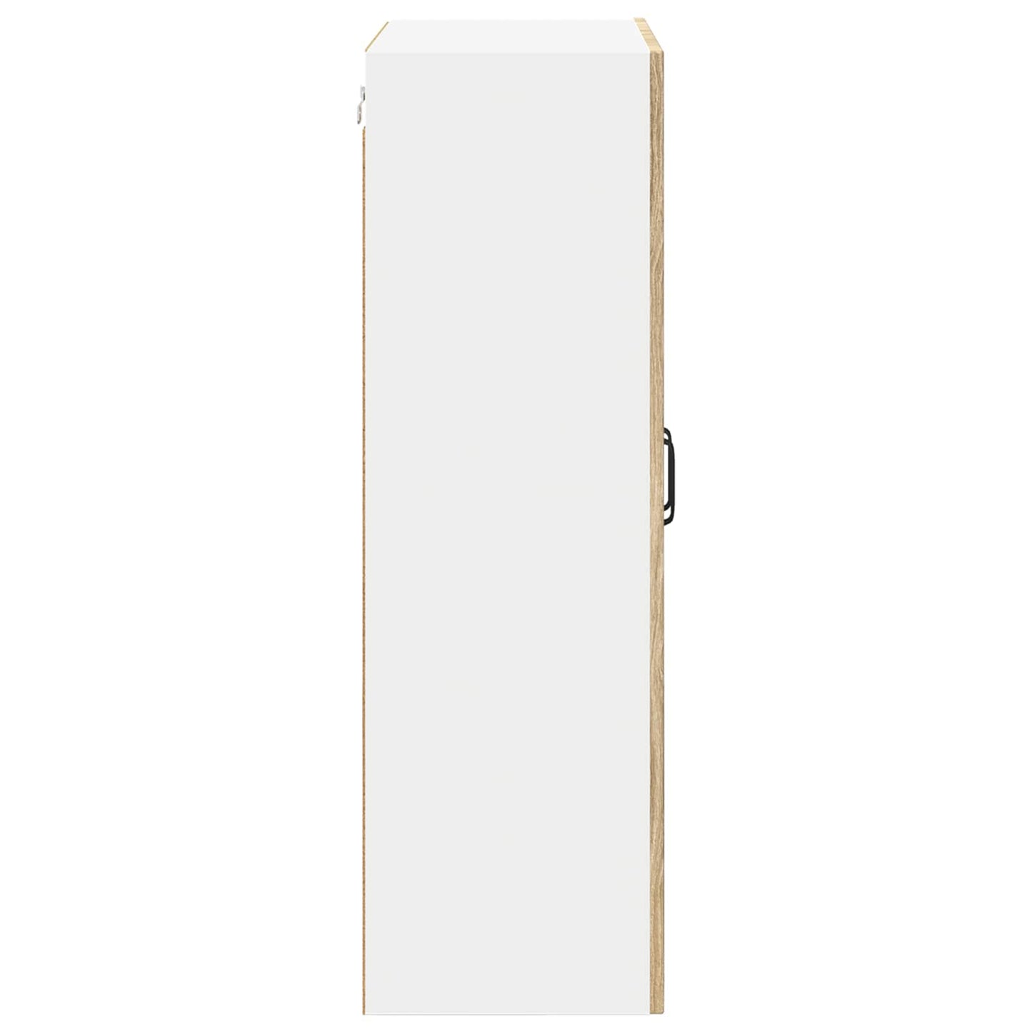 Wall Glass Cabinet LUCCA Sonoma Oak 60 x 31 x 100 cm