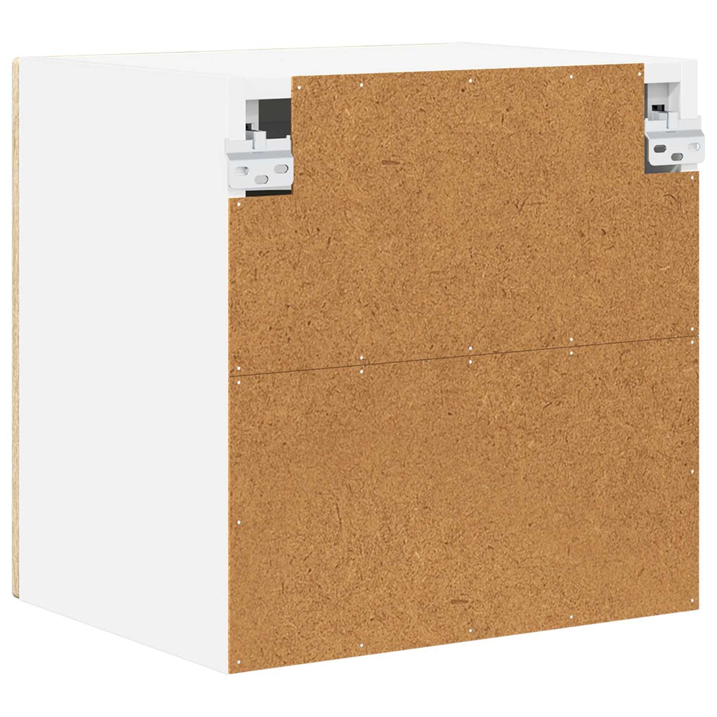 Wall Glass Cabinet PORTO Sonoma Oak 40 x 31 x 40 cm