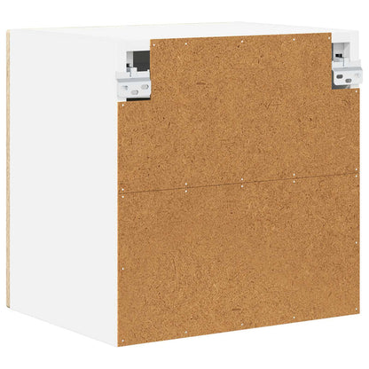 Wall Glass Cabinet PORTO Sonoma Oak 40 x 31 x 40 cm