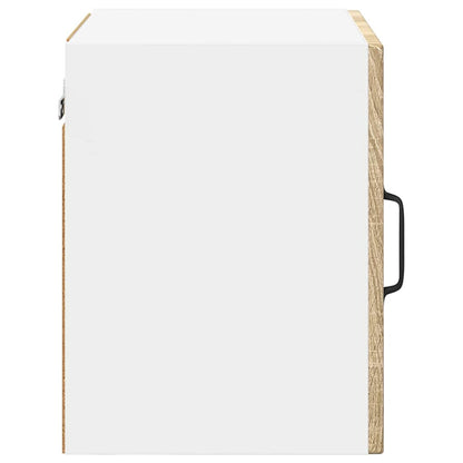 Wall Glass Cabinet PORTO 2 pcs Sonoma Oak 40 x 31 x 40 cm