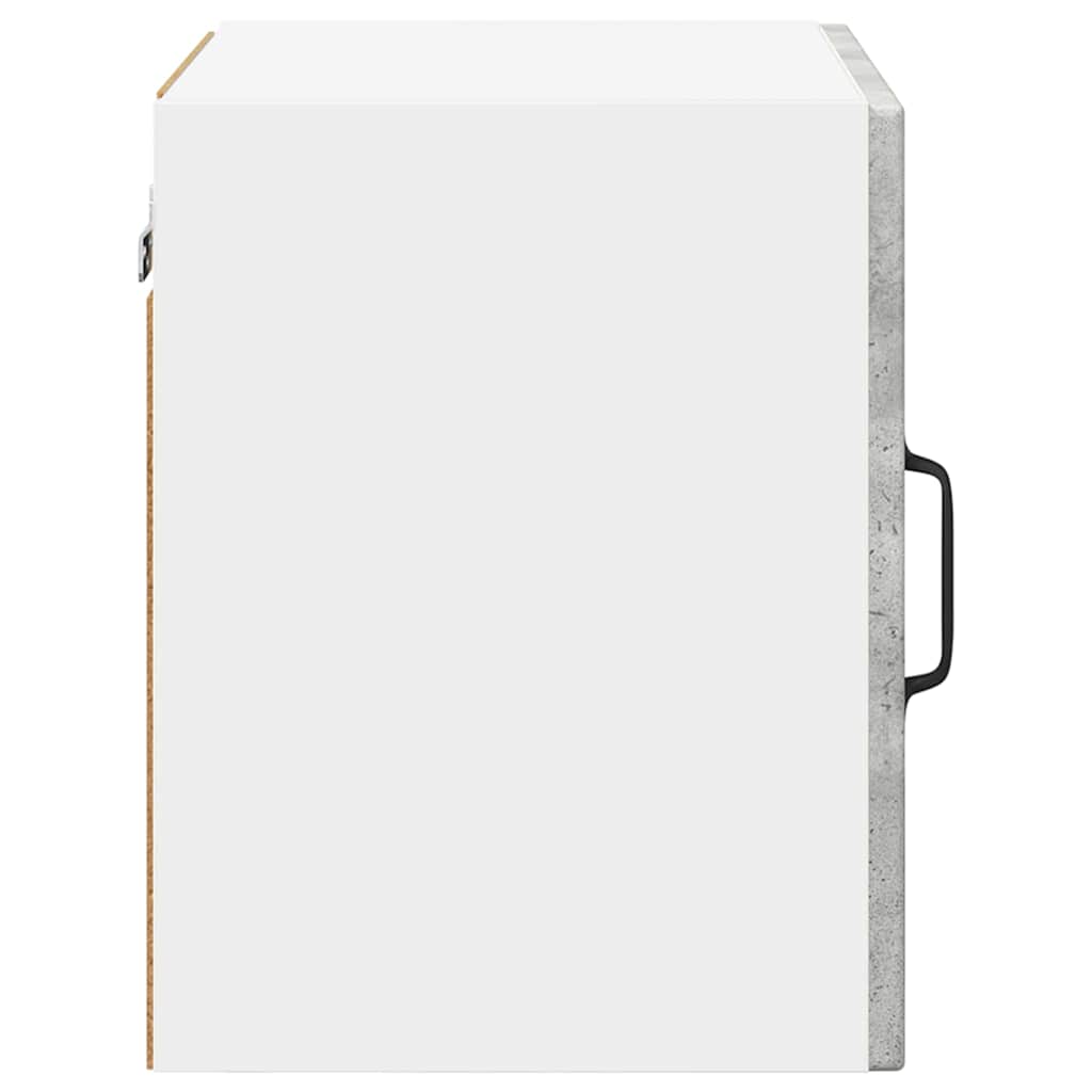Wall Glass Cabinet PORTO Concrete Grey 40 x 31 x 40 cm