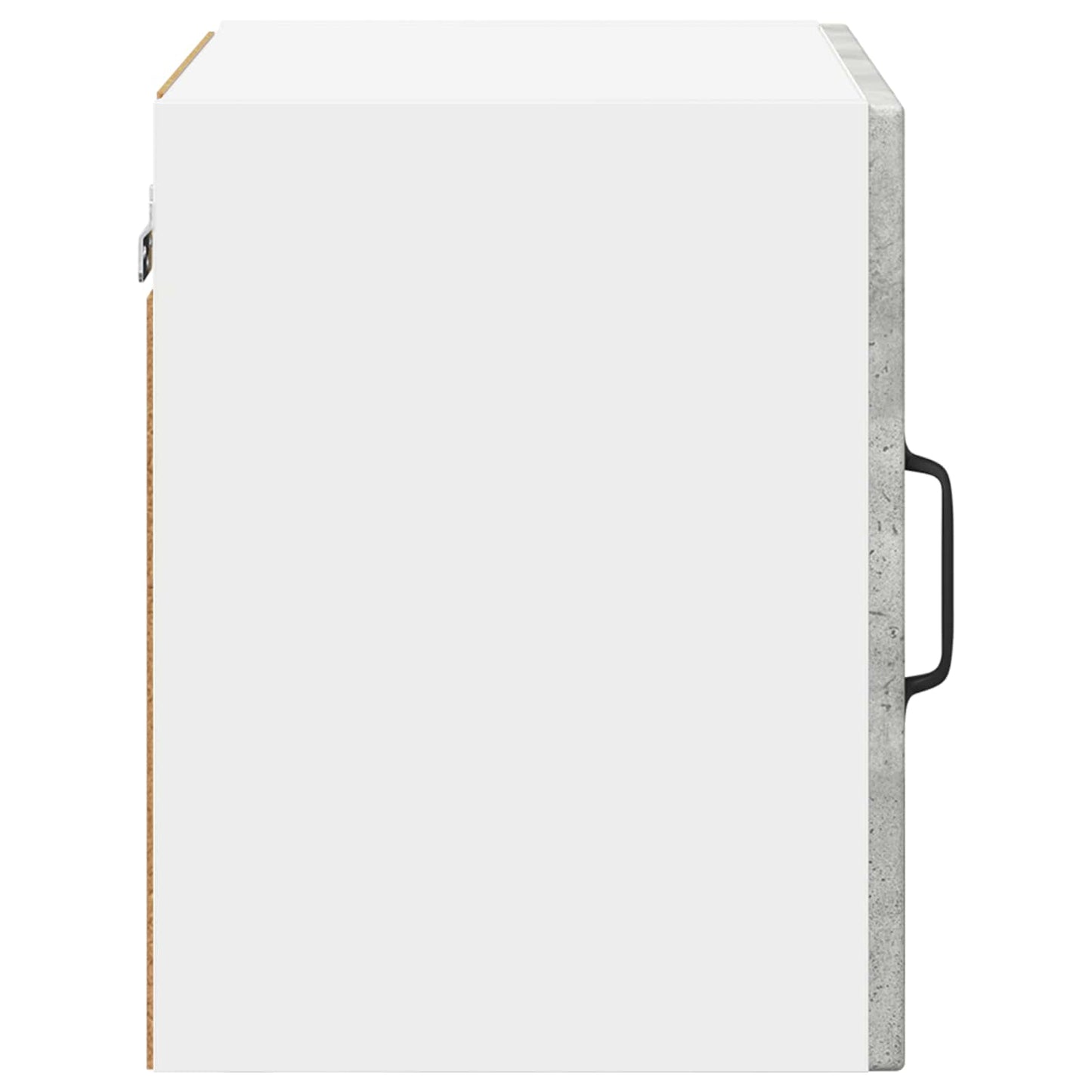 Wall Glass Cabinet PORTO 2 pcs Concrete Grey 40 x 31 x 40 cm