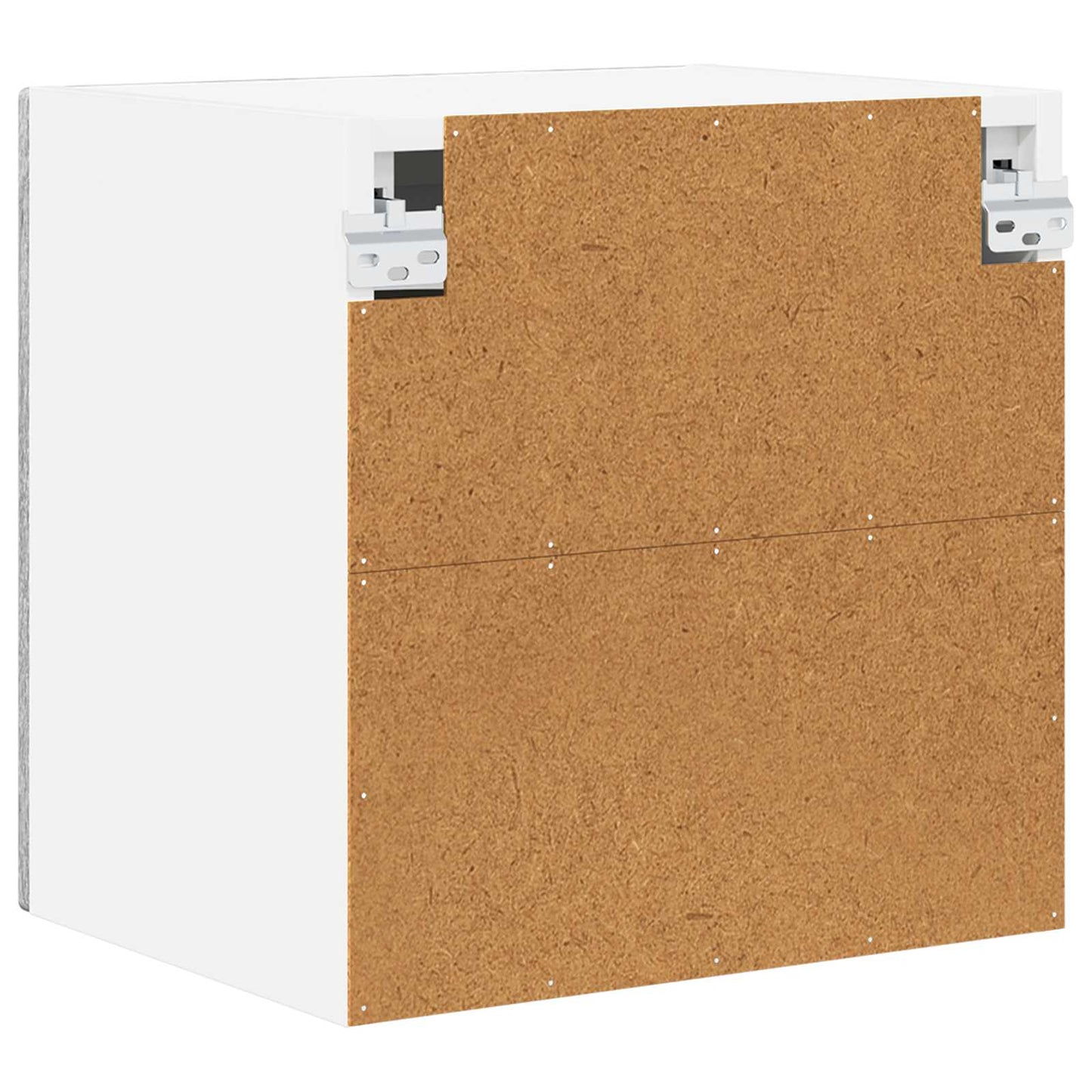 Wall Glass Cabinet PORTO Grey Sonoma 40 x 31 x 40 cm