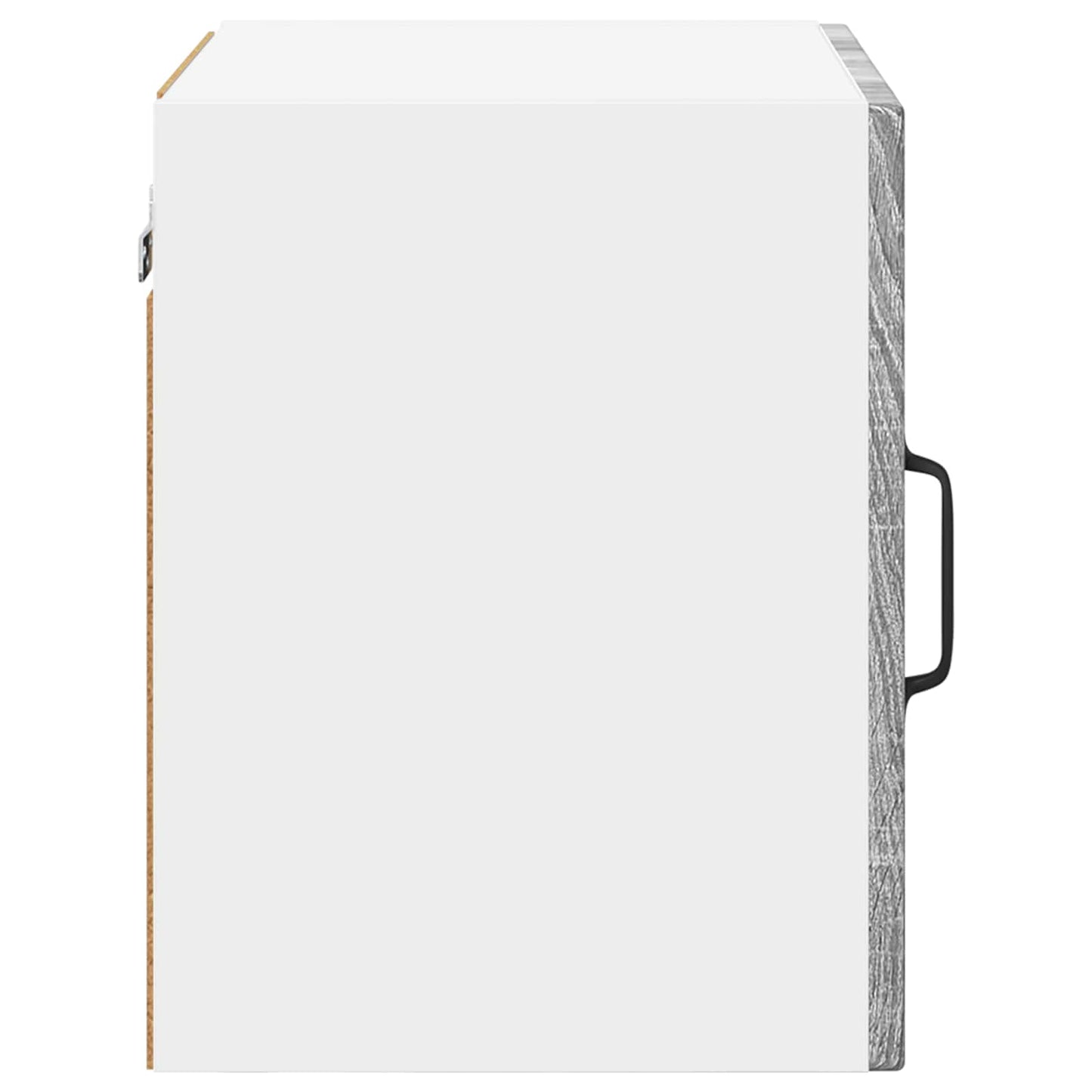 Wall Glass Cabinet PORTO Grey Sonoma 40 x 31 x 40 cm
