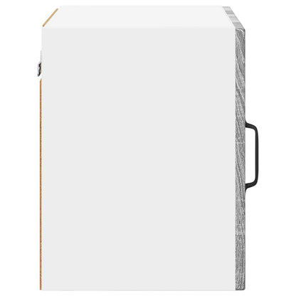 Wall Glass Cabinet PORTO Grey Sonoma 40 x 31 x 40 cm
