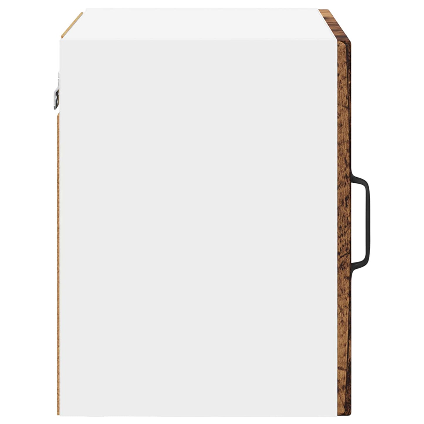 Wall Glass Cabinet PORTO Old Wood 40 x 31 x 40 cm