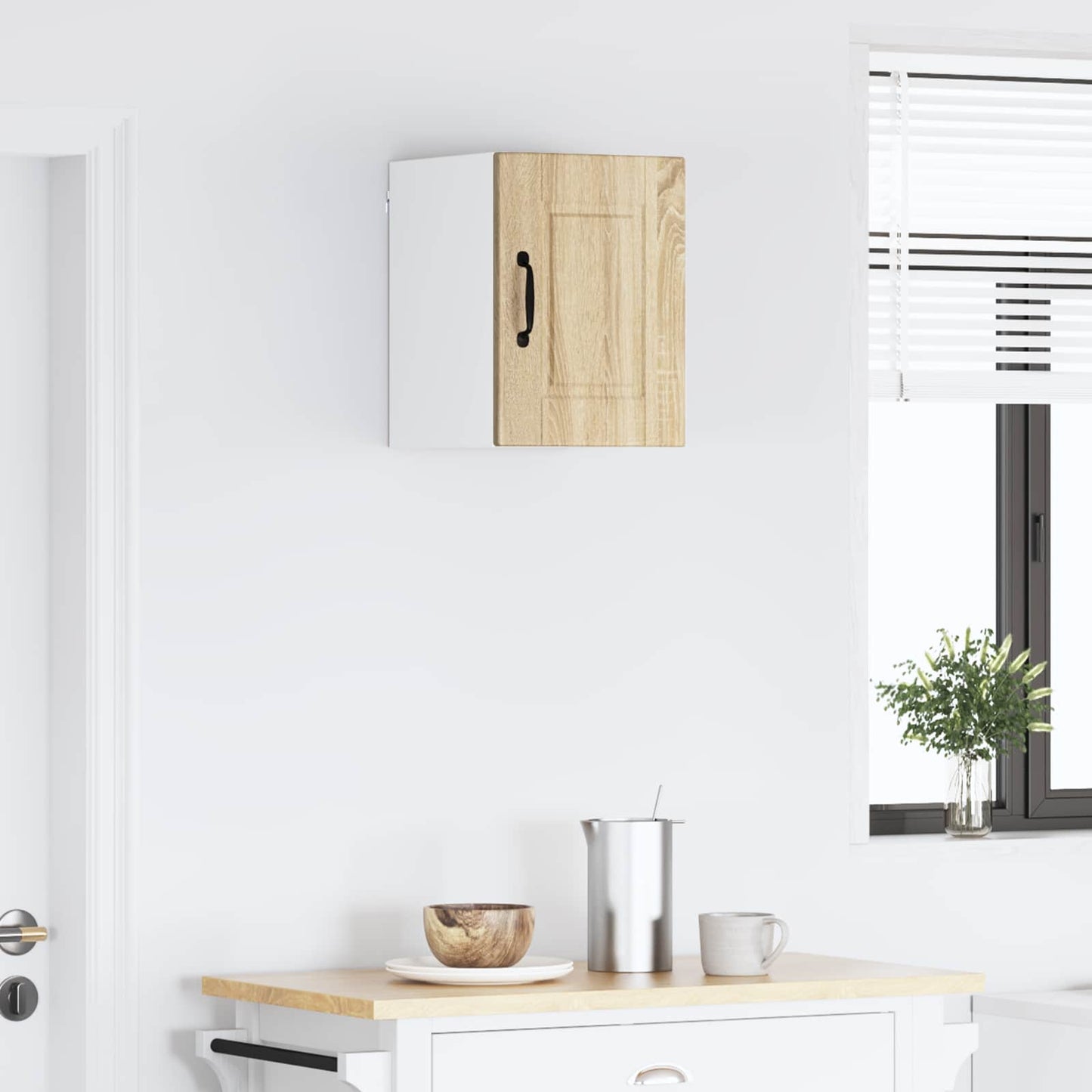 Wall Cabinet PORTO Sonoma Oak 30 x 31 x 40 cm Engineered Wood