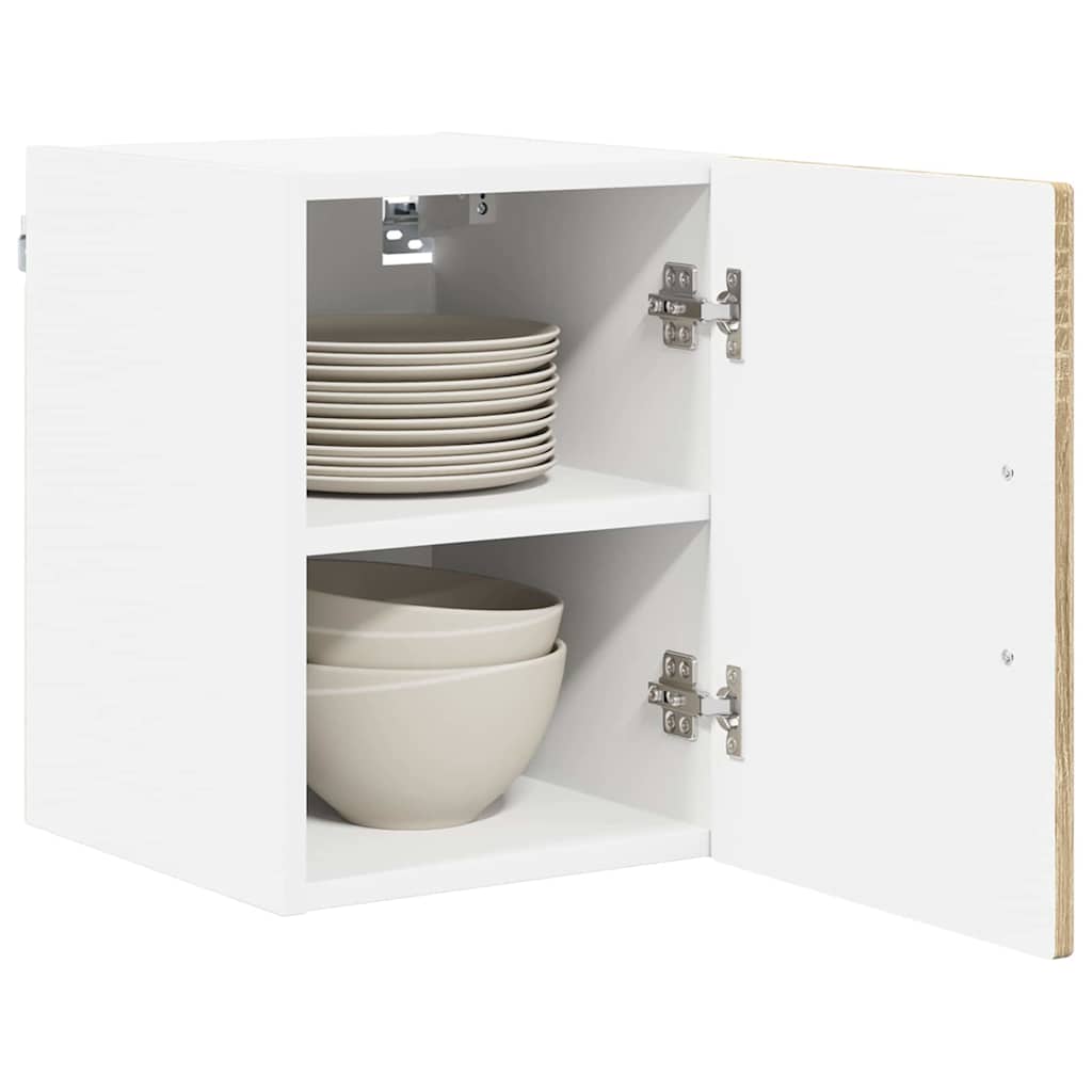 Wall Cabinet PORTO Sonoma Oak 30 x 31 x 40 cm Engineered Wood