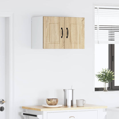 Wall Cabinet PORTO 2 pcs Sonoma Oak 30 x 31 x 40 cm