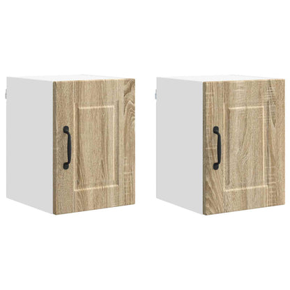 Wall Cabinet PORTO 2 pcs Sonoma Oak 30 x 31 x 40 cm