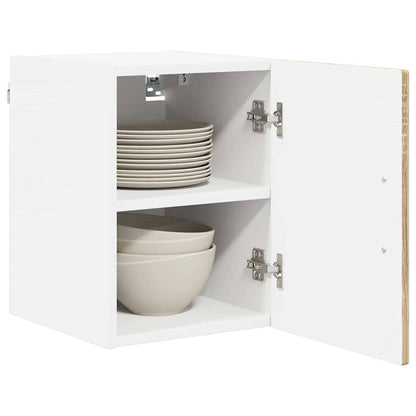 Wall Cabinet PORTO 2 pcs Sonoma Oak 30 x 31 x 40 cm