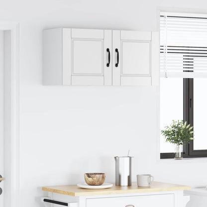 Wall Cabinet PORTO 2 pcs White 40 x 31 x 40 cm Engineered Wood