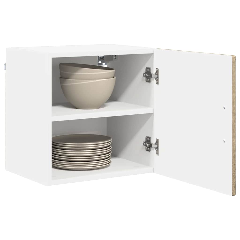 Wall Cabinet PORTO 2 pcs Sonoma Oak 40 x 31 x 40 cm