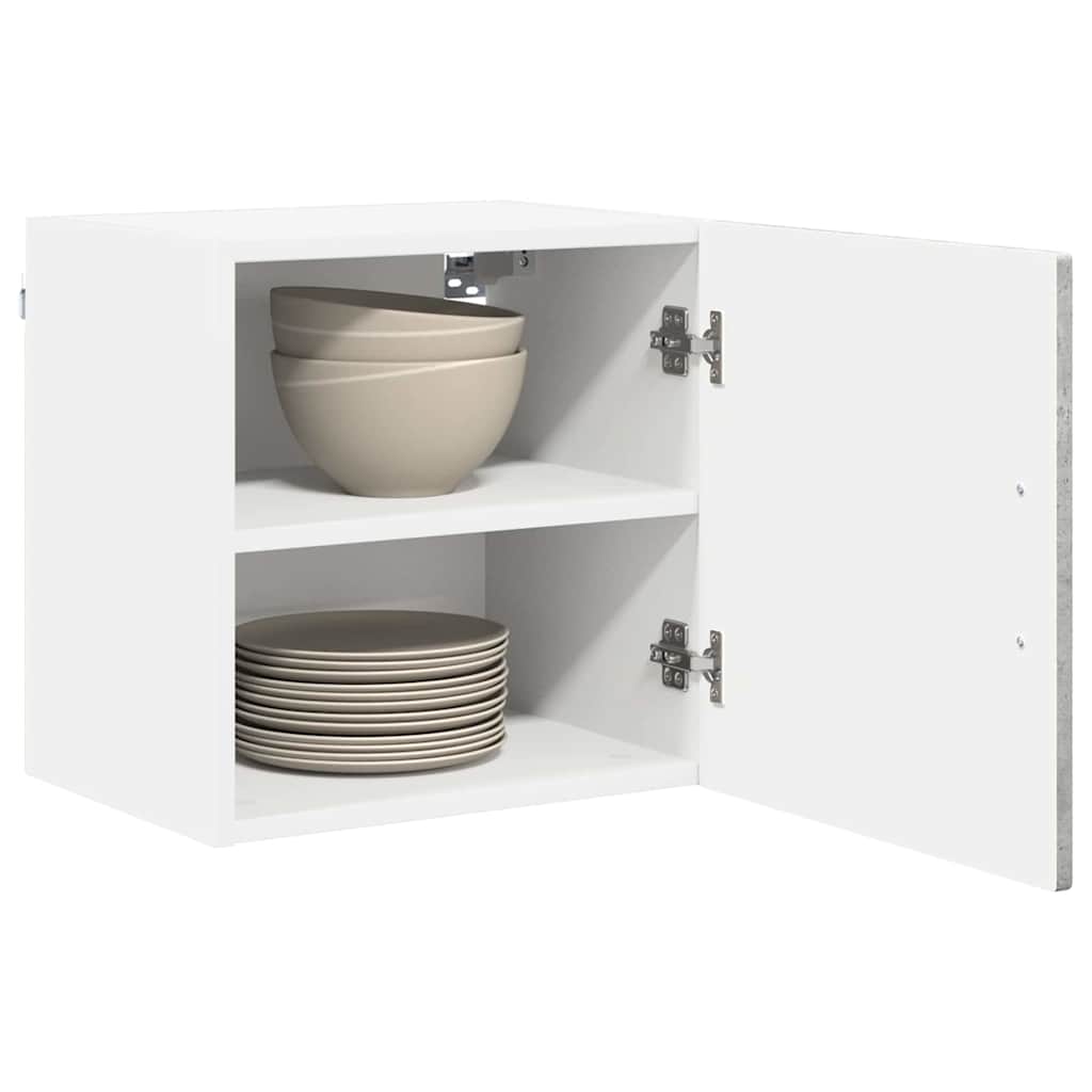 Wall Cabinet PORTO 2 pcs Concrete Grey 40 x 31 x 40 cm