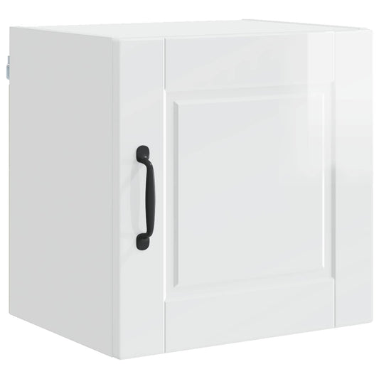 Wall Cabinet PORTO High Gloss White 40 x 31 x 40 cm