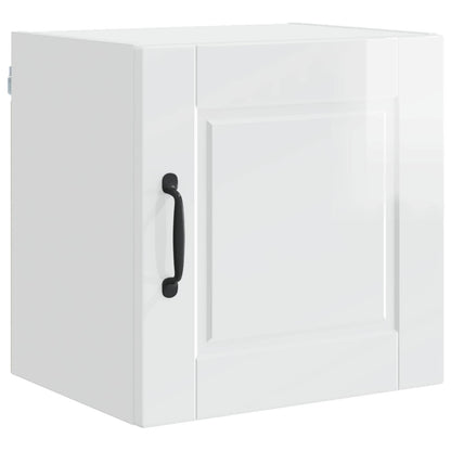 Wall Cabinet PORTO 2 pcs High Gloss White 40 x 31 x 40 cm