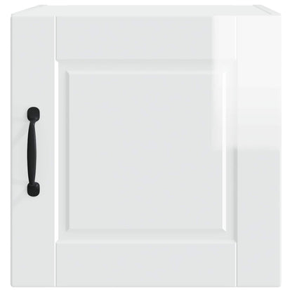 Wall Cabinet PORTO 2 pcs High Gloss White 40 x 31 x 40 cm