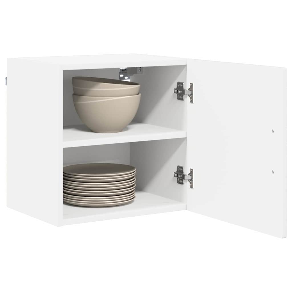 Wall Cabinet PORTO 2 pcs High Gloss White 40 x 31 x 40 cm