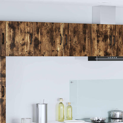 Wall Cabinet PORTO Smoked Oak 40 x 31 x 40 cm Engineered Wood