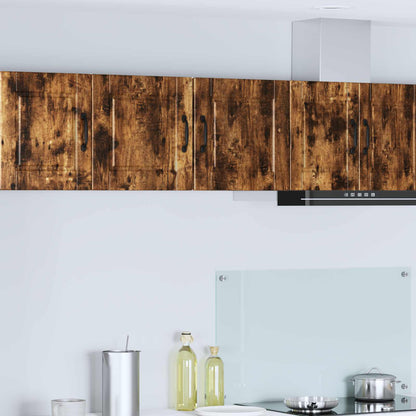 Wall Cabinet PORTO Smoked Oak 40 x 31 x 40 cm Engineered Wood