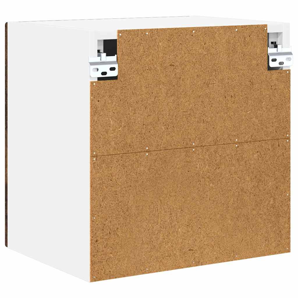 Wall Cabinet PORTO Smoked Oak 40 x 31 x 40 cm Engineered Wood
